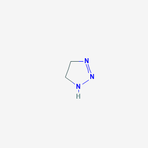 molecular formula C2H5N3 B1256620 1,2,3-Triazoline CAS No. 4671-06-1