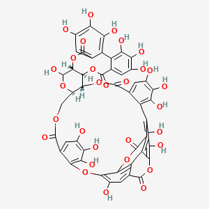 molecular formula C48H28O30 B1256623 Isoterchebulin 