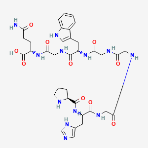 L-Glutamine, L-prolyl-L-histidylglycylglycylglycyl-L-tryptophylglycyl-