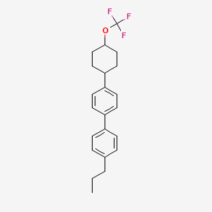 4-Propyl-4'-[4-(trifluoromethoxy)cyclohexyl]biphenyl