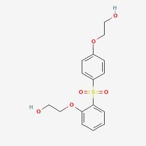 2-{2-[4-(2-Hydroxyethoxy)benzene-1-sulfonyl]phenoxy}ethan-1-ol