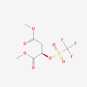 Dimethyl (r)-malate o-triflate