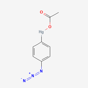 4-(Acetoxymercuri)phenyl azide