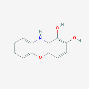 molecular formula C12H9NO3 B1256666 Dihydroxyphenoxazine 