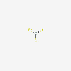 molecular formula CS3-2 B1256668 Trithiocarbonate CAS No. 15644-49-2