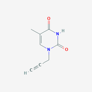 2,4(1H,3H)-Pyrimidinedione, 5-methyl-1-(2-propynyl)-