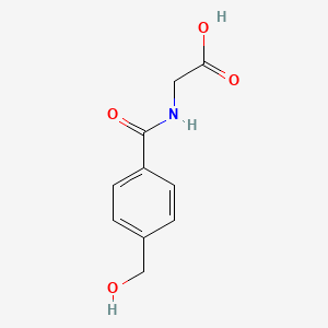 Glycine, N-[4-(hydroxymethyl)benzoyl]-