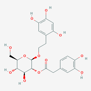 molecular formula C22H26O12 B1256674 Ternstroside F 