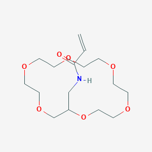 N-[(1,4,7,10,13,16-Hexaoxacyclooctadecan-2-yl)methyl]prop-2-enamide