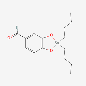 2,2-Dibutyl-2H-1,3,2-benzodioxastannole-5-carbaldehyde