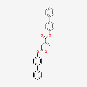 Di[1,1'-biphenyl]-4-yl 2-methylidenebutanedioate