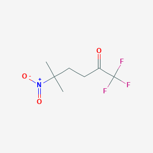 2-Hexanone, 1,1,1-trifluoro-5-methyl-5-nitro-