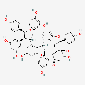 molecular formula C56H42O14 B1256678 Koboquinone A 