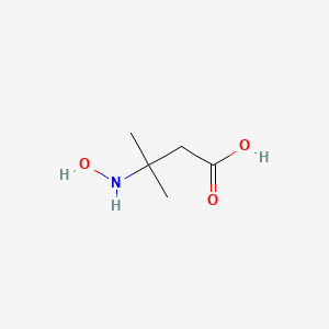 3-(Hydroxyamino)-3-methylbutanoic acid