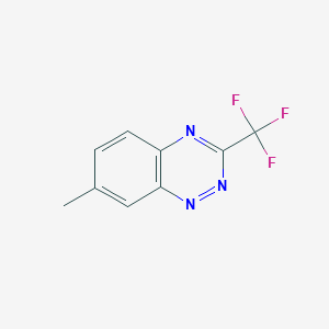 1,2,4-Benzotriazine, 7-methyl-3-(trifluoromethyl)-