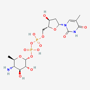 dTDP-4-amino-4,6-dideoxy-alpha-D-glucose