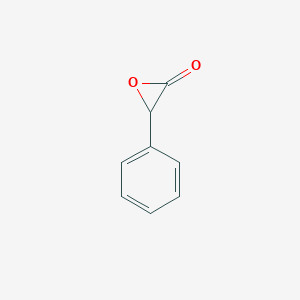 molecular formula C8H6O2 B12566907 3-Phenyloxiran-2-one CAS No. 195193-35-2