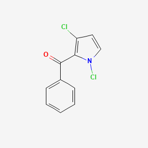 (1,3-Dichloro-1H-pyrrol-2-yl)(phenyl)methanone