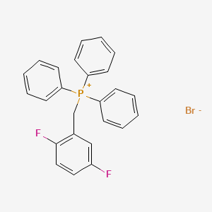 Phosphonium, [(2,5-difluorophenyl)methyl]triphenyl-, bromide