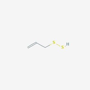 molecular formula C3H6S2 B12567047 Allyl hydrogen disulfide CAS No. 193625-54-6