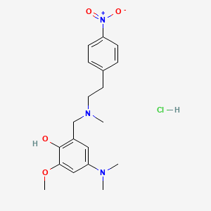 molecular formula C19H26ClN3O4 B1256705 CDC25 Phosphatase Inhibitor I, BN82002 