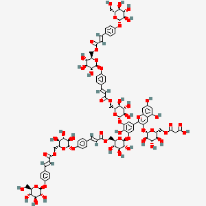 molecular formula C96H107O53+ B1256728 Ternatin A1 