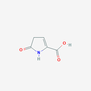 1H-Pyrrole-2-carboxylic acid, 4,5-dihydro-5-oxo-