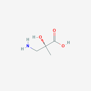 (2R)-3-amino-2-hydroxy-2-methylpropanoic acid