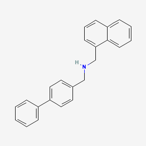 1-Naphthalenemethanamine, N-([1,1'-biphenyl]-4-ylmethyl)-