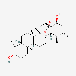molecular formula C30H46O4 B1256743 hyperinol B 