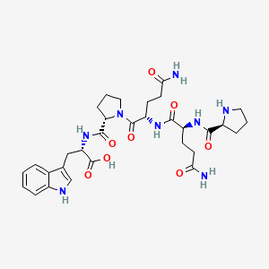 L-Prolyl-L-glutaminyl-L-glutaminyl-L-prolyl-L-tryptophan