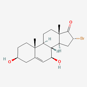 (3beta,16alpha)-16-Bromo-3,7-dihydroxyandrost-5-en-17-one