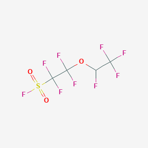 1,1,2,2-Tetrafluoro-2-(1,2,2,2-tetrafluoroethoxy)ethane-1-sulfonyl fluoride