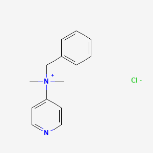 4-Pyridinaminium, N,N-dimethyl-N-(phenylmethyl)-, chloride