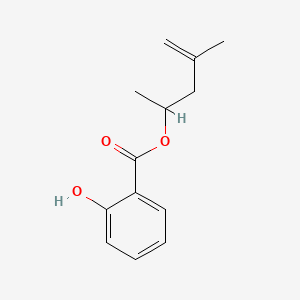 molecular formula C13H16O3 B1256747 1,3-Dimethyl-3-butenyl salicylate CAS No. 80118-10-1