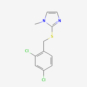 2-[(2,4-Dichlorophenyl)methylthio]-1-methylimidazole
