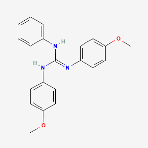 Guanidine, N,N'-bis(4-methoxyphenyl)-N''-phenyl-