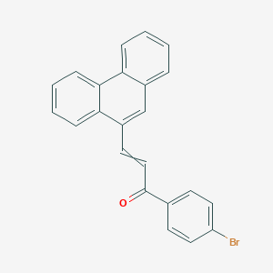 1-(4-Bromophenyl)-3-(phenanthren-9-YL)prop-2-EN-1-one