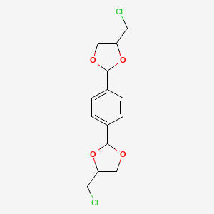 2,2'-(1,4-Phenylene)bis[4-(chloromethyl)-1,3-dioxolane]