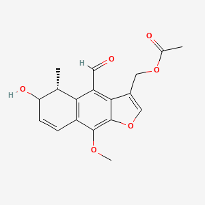 molecular formula C18H18O6 B1256757 Angulifolin C 