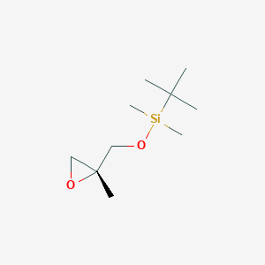 tert-Butyl(dimethyl){[(2R)-2-methyloxiran-2-yl]methoxy}silane