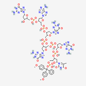Dimethoxytrityl-TGGGAG-3'