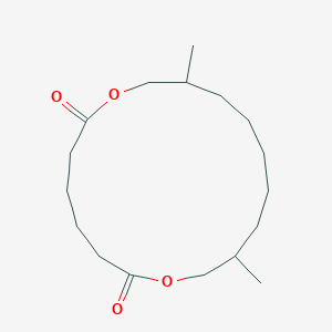 10,16-Dimethyl-1,8-dioxacycloheptadecane-2,7-dione