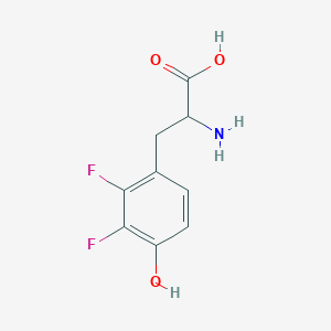 2-Amino-3-(2,3-difluoro-4-hydroxyphenyl)propanoic acid