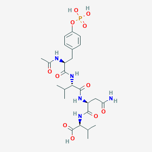 Ac-Tyr(PO3H2)-Val-Asn-Val-OH