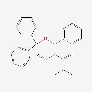 2,2-Diphenyl-5-(propan-2-yl)-2H-naphtho[1,2-b]pyran