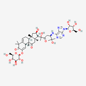 molecular formula C46H65N5O16 B1256808 Machilaminoside B 