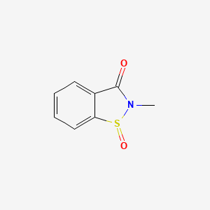 molecular formula C8H7NO2S B12568107 2-Methyl-1H-1lambda~4~,2-benzothiazole-1,3(2H)-dione CAS No. 198058-14-9