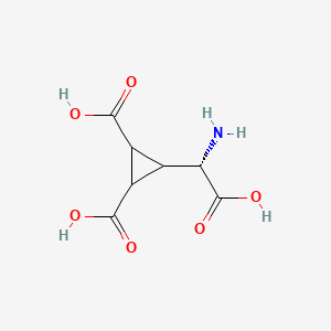 molecular formula C7H9NO6 B1256816 Dcg IV 