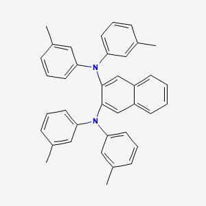 N~2~,N~2~,N~3~,N~3~-Tetrakis(3-methylphenyl)naphthalene-2,3-diamine